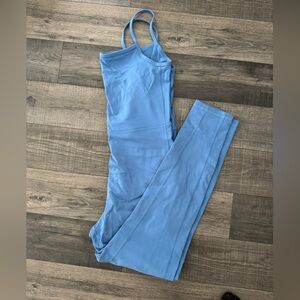 Aritzia Blue Jumpsuit